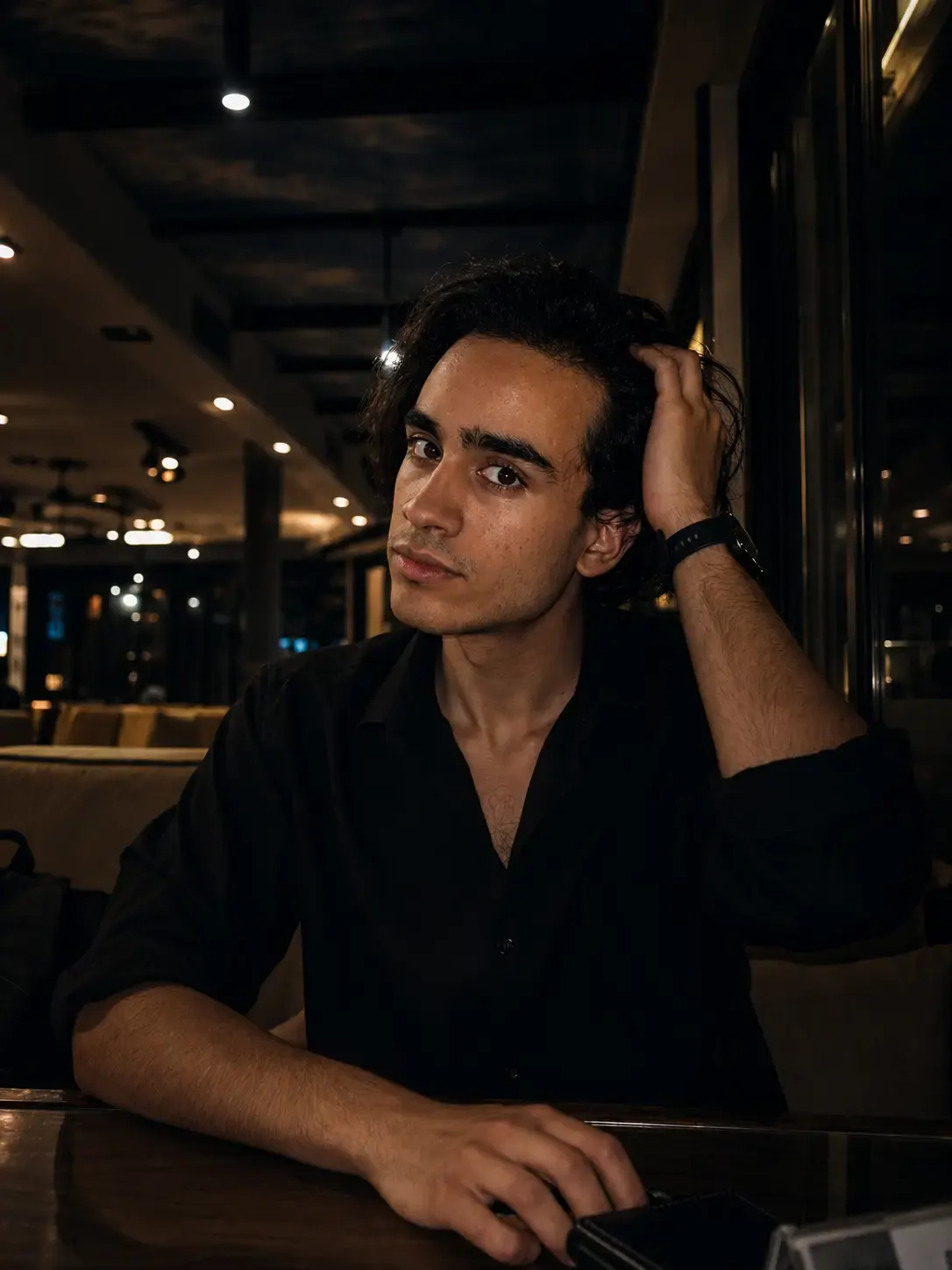 Tommy Ahmed, founder of Orcaa, photographed in Cairo